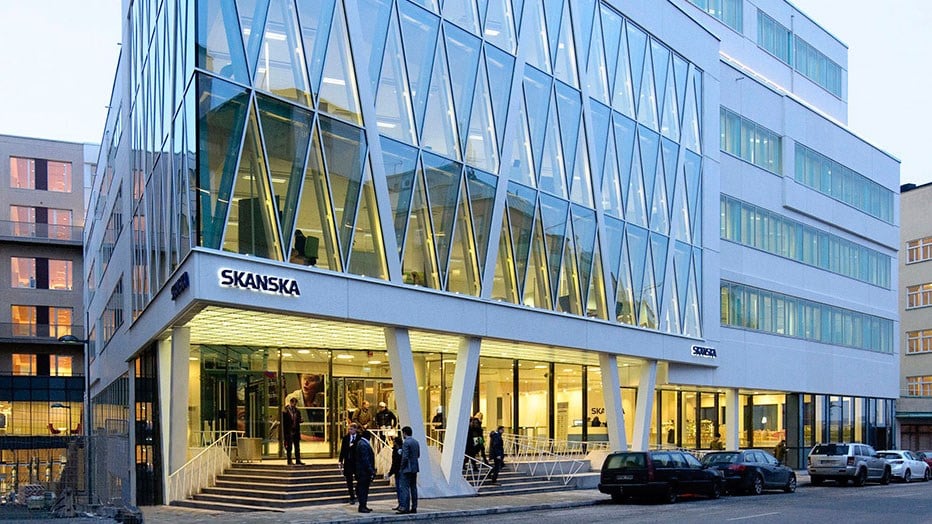 Skanskas hovedkontor i Stockholm