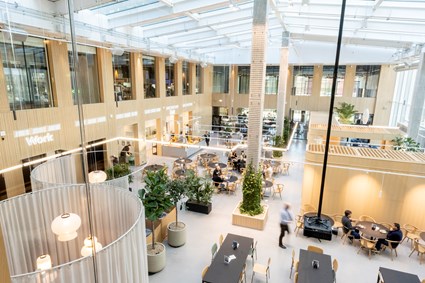 Nest 45 atrium med lys og luft
