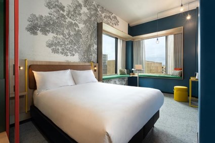 Ibis Styles værelser med farver og form