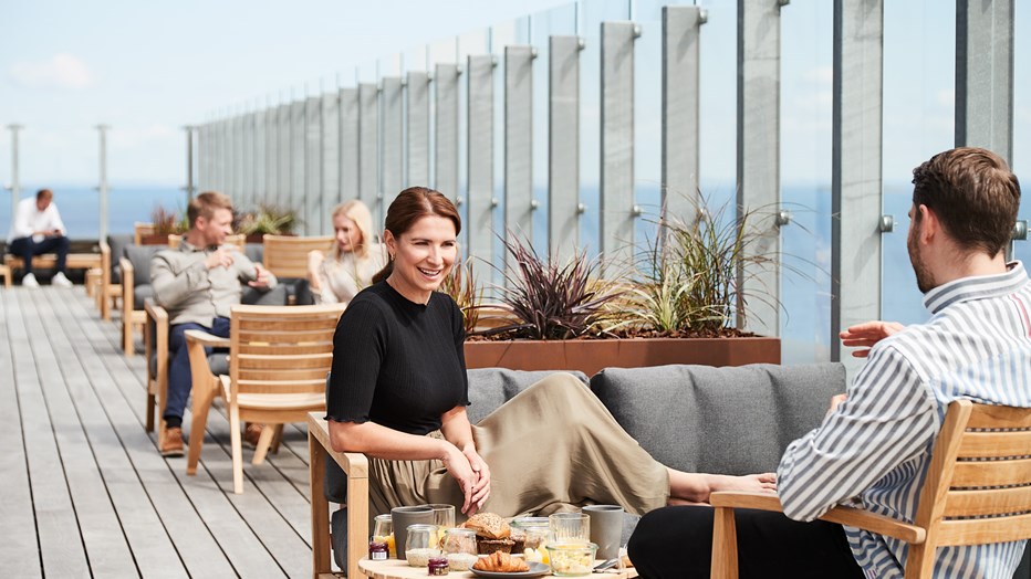 Scandic CPH Strandpark-tagterrasse-foto Scandic Scandic CPH Strandpark-tagterrasse-foto Scandic