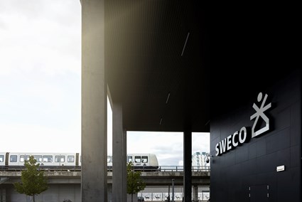 sweco-ørestad-copenhagen-denmark-sweco sign