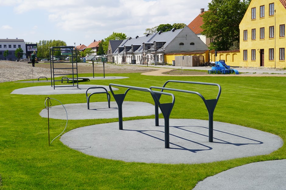 Scanport Glasværk outdoor gym