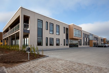 Nordhuset set fra Den Blå Planet