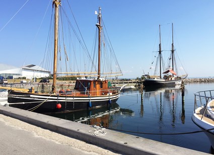 Scanport Glasværk situated just next to the harbor