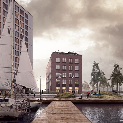 Scanport Glasværk-seen from the harbour